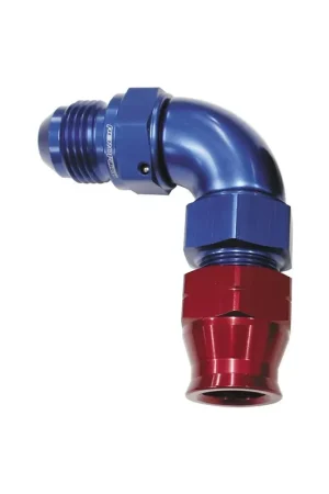 Buy Direct Aeroflow 90 Deg Male to AN Adapter 5/16" to -6AN - Black