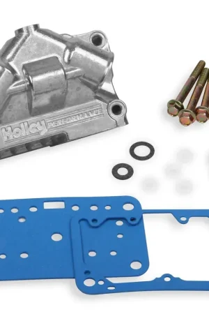 Holley Replacement Fuel Bowl Kit Replacement Fuel Bowl Kit Secondary Fuel Bowl Center Hung Float w/Fuel Inlet Provision Only Shiny Trusted Brand