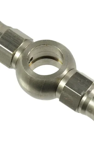 Get Yours Proflow Stainless Steel Double Hose Banjo Hose End 10mm For -03AN PTFE Hose