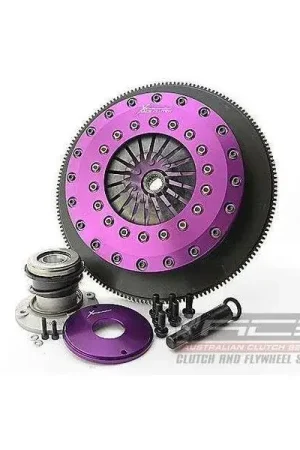 Xtreme Clutch 230mm Rigid Solid Ceramic Twin Plate Clutch Kit (KIT MSP FORD FG TURBO 4.0L inc F/W+CSC) Mega Sale