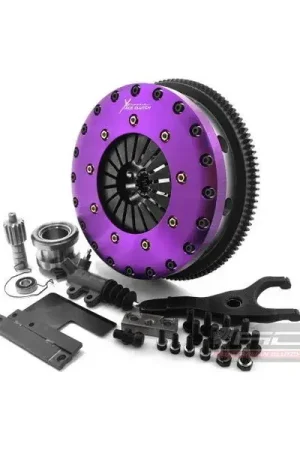 Top Pick Xtreme Clutch 230mm Rigid Solid Ceramic Twin Plate Clutch Kit (KIT MSP TOYOTA SUPRA 3.0L inc SMF)