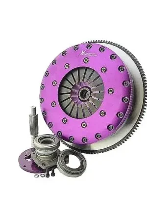 Get Yours Xtreme Clutch 230mm Rigid Solid Ceramic Twin Plate Clutch Kit Incl SMF & CSC (KIT MSP NISSAN 350Z/370Z inc SMF+CSC)