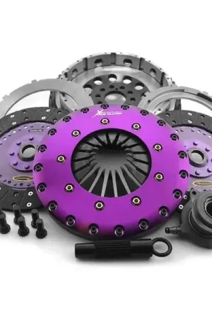 Genuine Xtreme Clutch 230mm Rigid Solid Organic Twin Plate Clutch Kit (KIT PER FORD MUSTANG SHELBY COBRA (10SP))