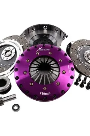 Xtreme Clutch 230mm Rigid Solid Organic Twin Plate Clutch Kit Incl SMF (KIT PER BMW M5 E39 inc SMF) Flash Sale