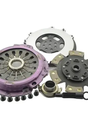 Xtreme Clutch 240mm Race Sprung Ceramic Clutch Kit Incl SMF (KIT PER MITS EVO 4-6 CONV inc F/W) Viral