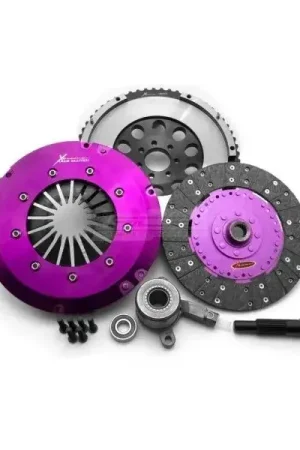 Warranty Included Xtreme Clutch 240mm Rigid Solid Organic Clutch Kit Incl SMF & CSC (KIT PER RENAULT MEGANE RS inc SMF+CSC)