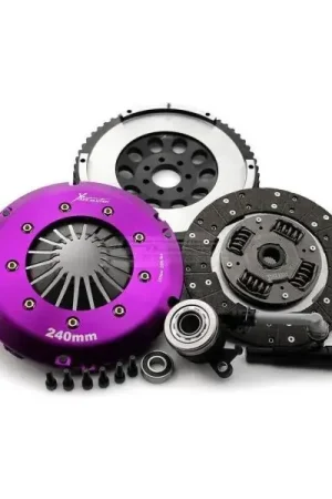 Clearance Xtreme Clutch 240mm Sprung Organic Clutch Kit Incl SMF & CSC (KIT PER RENAULT MEGANE RS inc SMF+CSC)