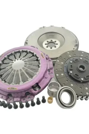 Brand New Xtreme Clutch 240mm Steel Backed Organic Clutch Kit Incl SMF (KIT PER NISSAN 350Z 3.5L inc SMF)