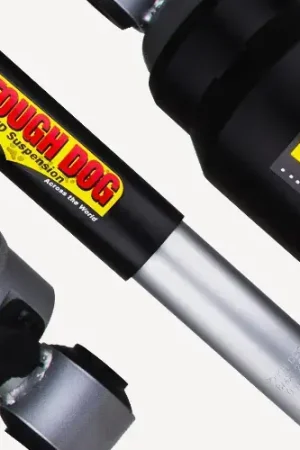 Tough Dog 2x 45mm 9 Stage Adjustable Front Shocks (Patrol GQ, GU) suit 4-5in Lift Fast Shipping