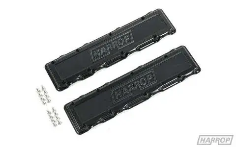 Harrop Flat Billet Coil Covers - Anodised Black (VT/VZ LS1) Holiday Sale