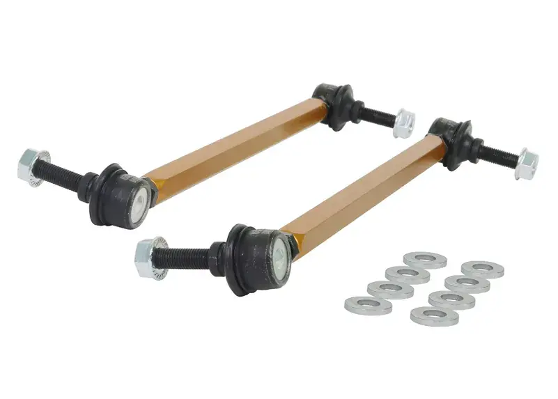 Save Now Whiteline Front Sway Bar - Link Assembly Heavy Duty Adj Steel Ball - 10mm ball stud - 335-360mm