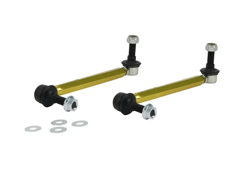 Special Discount Whiteline Front Sway Bar - Link Assembly Heavy Duty Adj Steel Ball - 12mm ball stud - 235-260mm