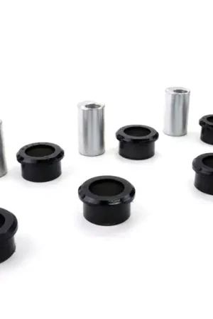 While Supplies Last Whiteline Rear Control Arm - Upper Rear Inner and Outer Bushing (Nissan)