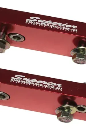 Superior Engineering Sway Bar Relocation Plates 76mm Bolt Spacing Pair (Hi-Lux 05-15) Fast Shipping