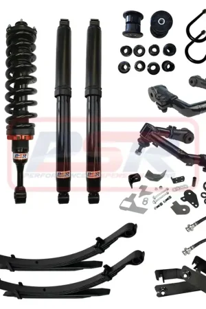 Performance Suspension Racing TTG 4" Lift Kit Heavy Duty Front/Extra Heavy Duty Rear (BT-50/PX Ranger) Affordable