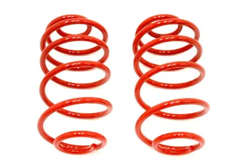 BMR Suspension 67-72 A-Body Rear Lowering Springs - Red Hassle-Free Returns