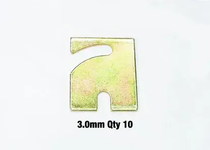 Direct From Factory Whiteline Alignment Shim Pack - 3.0mm (AU, BA-BF, FG)