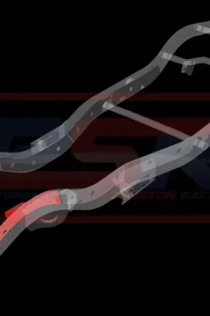 Direct From Manufacturer Performance Suspension Racing Chassis Side Weld On HD Engine Mounts - Suits OE 4 bolt Mount Only or HD Engine Mount (Patrol GQ-GU)