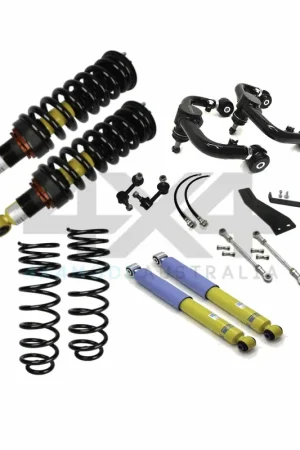 Mega Sale Performance Suspension Racing Coil Rear Bilstein 4in Lift Kit (Navara NP300) Heavy Duty Front, Extra Heavy Duty Rear