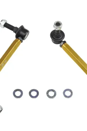 Whiteline Sway Bar - Link Assembly Heavy Duty Adj Steel Ball - 12mm ball stud - 195-220mm Bargain