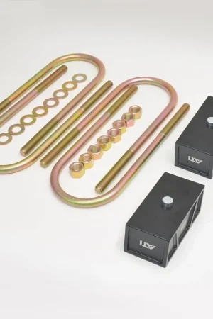 All Terrain Industries 50mm Rear Leaf Spring Lift Block Kit (BT-50 11-20/Ranger 11-22) Express Delivery