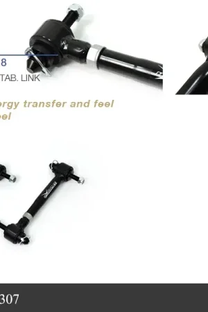 Hard Race Adjustable Front Stabilizer Link/Quick Disconnector (Wrangler JK) Holiday Sale