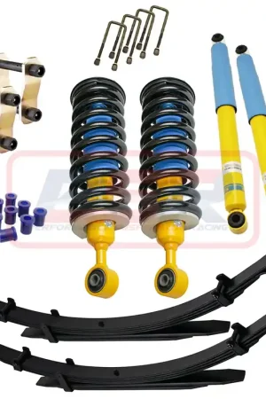 Brand New Performance Suspension Racing Bilstein 2in Lift Kit - Long Travel (Navara D40) Heavy Duty Front and Rear