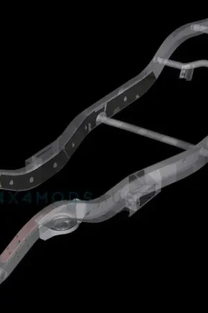 Discount Performance Suspension Racing Chassis Side Weld On Engine Mount Plate (Patrol GQ-GU)