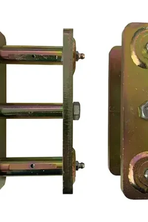 Superior Engineering Extended Shackles 2 Inch 50mm Rear Pair (Navara D22) Professional Grade