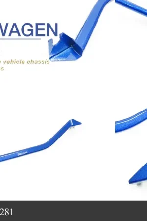 Hard Race Front Lower Chassis Brace (Golf MK7) Low Price