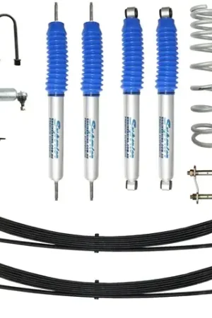 Superior Engineering Nitro Gas Twin Tube 2 Inch 50mm Lift Kit (LandCruiser 78/79 Series V8) (DPF) 0-60kg Accessories 200kg Constant Load Low Price