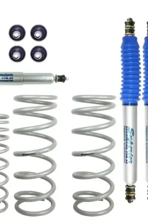Superior Engineering Nitro Gas Twin Tube 2 Inch 50mm Lift Kit (Landcruiser 80/105 Series) 0-60kg Accessories 100kg Constant Load Flash Sale