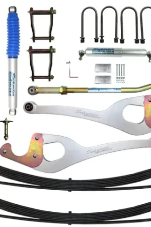 Special Offer Superior Engineering Nitro Gas Twin Tube Hyperflex 3 Inch 75mm Lift Kit (LandCruiser 78/79 Series Pre 16) No ABS Vehicle with No Toyota Locker 60-80kg Accessories 200kg Co