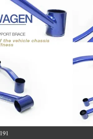 Hard Race Rear Sub Frame Support Brace (Tiguan 2016+/Kodiaq 2017+) New Release