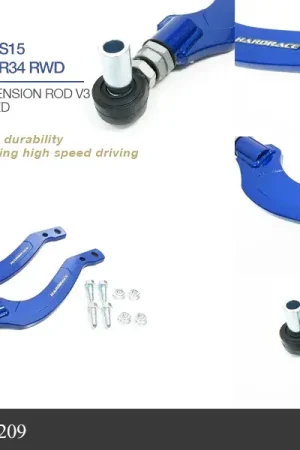 Trending Hard Race Rear Toe Kit + Rear Lower Brace - Pillow Ball (Skyline R33/R34 GTS)