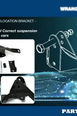 Hard Race Rear Track Bar Relocation Bracket (Wrangler JK) Luxury