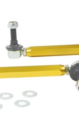 Whiteline Sway Bar - Link Assembly Heavy Duty Adj Steel Ball - 12mm ball stud - 175-200mm Reduced Price
