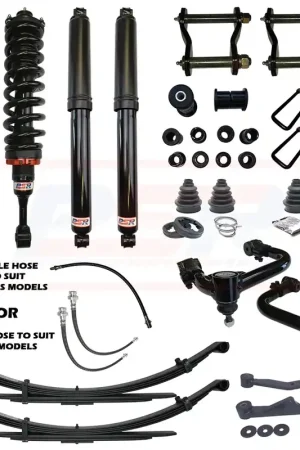 Performance Suspension Racing TTG 4" Lift Kit Long Travel Deluxe Heavy Duty Front and Rear 300KG (Hilux N70 PRE-ABS) Top Pick