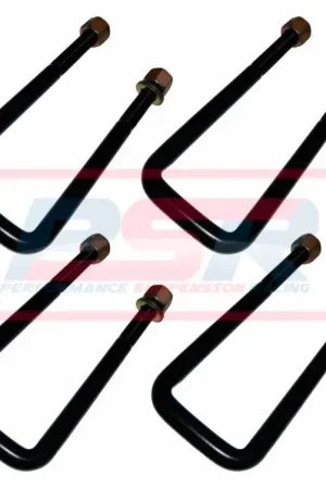 Performance Suspension Racing U-Bolt Square Top M14 x 62 x 180 - Set of Four (Colorado RG / D-Max - Strut front / Nav D40 / Triton MQ / Hilux N70 / Hilux N80) Trending