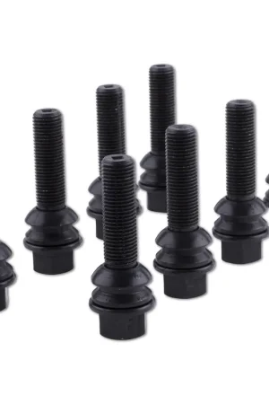 New Release ST Suspension Wheel Bolt M14x1,5x45mm Loose Ball R14 - Black 10 pcs.