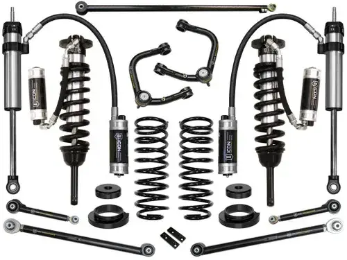New Release ICON Vehicle Dynamics 03-09 Lexus GX470 0-3.5in Stage 7 Suspension System w/Tubular UCA