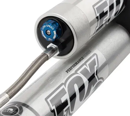 Fox 4WD Suspension 07+ Jeep JK 2.0 Factory Series 9.6in. Smooth Body R/R Front Shock w/CD Adj. / 1.5-3.5in. Lift Same Day Shipping