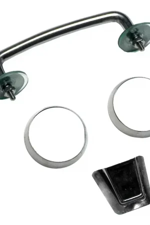 Rugged Ridge 07-12 Jeep Wrangler JK Stainless Steel Windshield Tie Down Kit Best Price