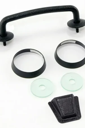 Wholesale Rugged Ridge 07-12 Jeep Wrangler JK Textured Black Windshield Tie Down Kit