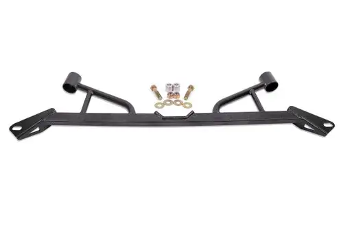 BMR Suspension 15-17 S550 Mustang Front 4-Point Subframe Chassis Brace - Black Hammertone Viral