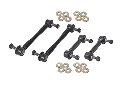 BMR Suspension 15-17 S550 Mustang Front and Rear Sway Bar End Link Kit - Black Price Drop