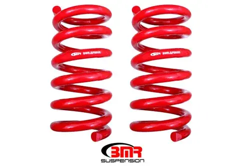 BMR Suspension 15-17 S550 Mustang Rear Handling Version Lowering Springs - Red Cheap
