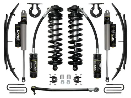 ICON Vehicle Dynamics 17-23 Ford F250/F350 2.5-3in Stage 3 Coilover Conversion System w/ Expansion Pack In Demand