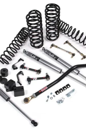 Fox 4WD Suspension 18-21 Jeep JL J-Venture 3.5in 4Dr w/Fox 2.5 Performance Elite Series Shocks HD Rate Coils Fan Favorite