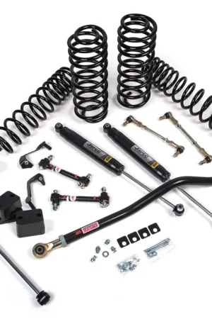 Clearance Fox 4WD Suspension 18-21 Jeep JL J-Venture 3.5in 4Dr w/Fox 2.5 Performance Elite Series Shocks STD Rate Coils
